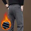 Pantalones Casuales de Verano de Gama Alta para Hombre, Corte Delgado, Modernos, Lujo Ligero, Elásticos, Versátiles, Pantalones Rectos Frescos