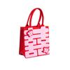 Venta al por mayor de fábrica bolsa de fieltro para regalo de boda bolsa de fieltro con palabra boda bolsa de fieltro a mano para regalo de dulces de boda semillas de melón