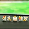 Nuevos Adornos de Gato de la Suerte Mini Estilo Chino para Coche Gatito Lindo de Dibujos Animados Decoraciones para la Consola Central Nuevos Adornos para Coche