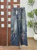 90% de descuento Piezas Nicho Nórdico - Colgante de Oso Impreso en 3D Cadena de Diamantes Jeans Rectos 26 Primavera/Verano