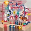 Bebê Beads Brinquedos de Blocos de Construção de Inteligência Multifuncional Frisado Meninos e Meninas 0 Bebê 1-2-3 Anos e Meio Educação Infantil