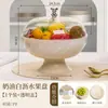 Plato de Frutas para Uso Doméstico en la Sala de Estar, Bandeja para Snacks de Mesa de Café, Plato Transparente Multifuncional con Drenaje para Frutas y Frutos Secos, Plato de Frutas de Alto Valor