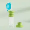 Pajita con Tapa para Agua Mineral Adaptador de Pajita Anti-Atragantamiento Infantil Dispositivo Portátil para Beber Agua de Bebé Botella Portátil Universal