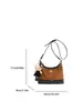 Bolso de Mano Casual Simple para Mujer, Nuevo Estilo Primavera 2026, Empalme de Alta Gama, Lujo Ligero, Bolso Bandolera de un Solo Hombro