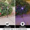 Luz Solar para Césped Sombra Estaca de Suelo Decoración de Jardín de Patio Exterior Impermeable Luz Nocturna LED Luz de Ambiente para Paisaje
