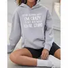 Sudadera con Slogan Impreso para Hombre y Mujer Temu Wish Artículo de Exportación Transfronteriza de Amazon