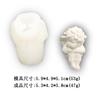 Molde de silicona de yeso con forma de Cupido de angelito para hacer velas de aromaterapia, adornos de chocolate y molde de silicona.
