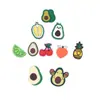 E-Commerce Amazon Patch de PVC Fofo de Frutas Broche de Abacate Desenho Animado Material Acessórios para Celular Joias DIY