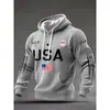Moletom com Capuz Masculino Mais Vendido no Exterior, Moletom Xadrez Pequeno, Moletom Esportivo Casual da Moda com Estampa 3D para Homens