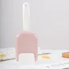 Colher de Arroz Vertical Criativa com Tampa de Proteção contra Poeira de Abertura e Fechamento Automático Conjunto Suporte de Armazenamento para Colher de Arroz Cozinha Doméstica Grande Arroz