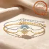 Anel minimalista personalizado de sol e lua europeu e americano transfronteiriço para mulheres, conjunto de colar e pulseira de casal sol e lua