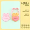 Molde para Galletas Oso Día de San Valentín Oso Pareja Molde para Galletas Oso Amoroso 3D Molde de Simulación DIY