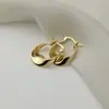 Brincos de Luxo Leve Estilo Francês com Toque de Alto Padrão para Mulheres Gota d'Água Estilo Coreano Brincos de Nicho Versátil Fivela de Orelha Distintiva Clipe de Orelha com Design de Meia-Lua