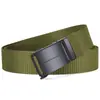 Nuevo Cinturón Táctico de Nylon de Alta Elasticidad con Hebilla Automática, Cómodo y Mejorado, para Hombres Jóvenes y de Mediana Edad, Cinturón Casual de Lona