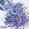 Transfronteiriço Nail Art Linglong Fada Jóias Mix Glitter Grandes Lantejoulas Irregular DIY Maquiagem Criativa Maquiagem Olhos Lantejoulas