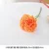 Pequeno cravo artificial para cenário de fotografia Cor de flor vibrante Melhora a atmosfera da foto para retratos