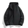 Chaqueta exterior Luo Tu 3 en 1 a prueba de viento y transpirable para mujer, con forro polar desmontable, adecuada para invierno y senderismo. También disponible para hombres