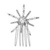 Explosiones de comercio electrónico transfronterizo pinza de pelo de flor retro para网红 (influencer) pinza para flequillo versión coreana de pequeño fresco peine de pelo creativo con perlas