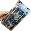 Modelo de arma metálica periférica del juego Traje de Dios original Palo de protección del último camino del Lobo Conjunto de modelos continentales de Douluo
