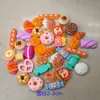 Brinquedos de Comida de Sobremesa de Pão Artificial Miniatura para Crianças Enfeites em Miniatura Brinquedos para Casa de Bonecas Adereços para Cena de Filmagem de Vídeo
