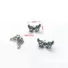 Cuentas Separadoras Mariposa Plateada de Xizang Accesorios para Joyería DIY Separadores para Pulseras Materiales de Cuentas Plateadas Antiguas Cuentas Plateadas Brillantes Venta al por Mayor
