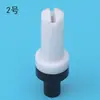 Pistola de pulverización electrostática aguja de descarga cabeza de pistola plana boquilla tapa de pistola boca de campana trípode polvo pulverizador de polvo accesorios de pistola