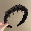 Elegante 2026 Novo Estilo Aro de Cabelo Não Apertado Acessório de Cabelo Estilo Coreano Faixa de Cabelo Maillard Presilha de Cabelo Versátil Vintage para Mulheres