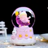 Transmisión en Vivo Decoración de Bola de Cristal con Espuma Sabor Naranja Regalos Adornos Creativos Decoración del Hogar Regalos Recomendados Venta al por Mayor