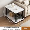 Mesa pequeña sencilla para alquiler de casas, mesa de centro pequeña, mesa auxiliar para sofá de sala de estar, mesa cuadrada pequeña para el hogar, mesita de noche para dormitorio, nuevo estilo