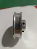 Aleación de aluminio antideslizante con moleteado metálico, circunferencia de 200 MM, especial para codificador, se puede equipar con soporte, rueda de rodillo, medidor, otro