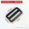 Hebilla ajustable de plástico hebilla hebilla de tres velocidades hebilla de dos velocidades hebilla de presión accesorios hebilla de correa de hombro de nailon para mochila hebilla cuadrada
