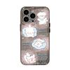 Funda para Teléfono de Cachorro Crema Rosa Adecuada para iPhone 17 Pro Max, Apple 16, 14/13, a Prueba de Golpes, Cobertura Total 15, 12