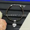 [Novidades Contínuas] Pulseira Cruzada Nova de Alta Qualidade Réplica Lv Letra V com Etiquetas, Artesanato de Ponta Atacado