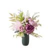 Pêssego bem doce flor artificial manuscrita casa segurando buquê flor decorativa design casamento decoração de parede rosa CF01377A