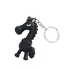 Chaveiro Mascote do Ano do Cavalo 2026 Selecionado Cavalo Preto Super Legal Pingente de Bolsa Mascote do Ano do Cavalo Atacado