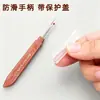 Atacado do fabricante cortador de linha grande com proteção, cortador de linha de costura de fábrica com cabo antiderrapante, cortador de linha para artesanato DIY