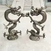 Hengbao Fabricante de Tallado en Cobre para Cabello Producción Fundición Escultura de Dragón de Cobre Fundido Dragón Tallado en Cobre Adornos de Dragón Dragón de Cobre Puro