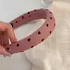 Nova Faixa de Cabeça Francesa Esponja Espessada Topo Alto do Crânio Presilha de Cabelo Moda Versátil Celebridade da Internet Feminina Faixa de Cabeça Amada Menina Fofa