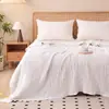 Manta de gasa de burbujas de algodón puro lavable a máquina para una persona, colcha de gasa de seis capas de grado A transfronteriza para bebé y maternidad, colcha de aire acondicionado