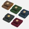Estilo Mismo Transfronterizo en stock Estuche de Cuero PU para Guitarra Tipo Tubo Paquete de Tres Púas para Guitarra Bolsa con Púas para Guitarra Folk de Baquelita y Bajo