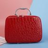 Nova Bolsa de Maquiagem de Verão 2024 Estojo de Maquiagem Fofo Coreano Bolsa de Maquiagem Padrão Pedra Bolsa para Madrinha Fornecimento Direto da Fábrica