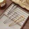 Pasador en forma de U para el Viaje Diario, Herramienta para Peinar Moños en el Cabello para Mujeres, Pasador Grande Simple Moderno, Pinza para el Cabello, Pasador para el Cabello