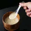 Cucharas desechables, empaquetadas individualmente, grado alimenticio, cucharas soperas de plástico engrosado, cucharas comerciales para llevar, cucharas de postre