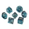 Suministro Directo de Fábrica Z06 Set Dungeons and Dragons Juego de Mesa Ocio y Entretenimiento Dnd Dados Poliédricos de Vidrio Azul