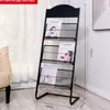 Revistero de Coche de Pie para Periódicos y Revistas Estante de Papel para Publicidad y Promoción Estante de Almacenamiento de Hierro Estante para Documentos