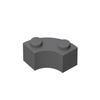 [50g] Compatible con Piezas de Bloques de Construcción 85080 Pieza de Ladrillo de Arco MOC2x2 de Partículas Pequeñas 3063
