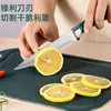Juego de cuchillos de acero inoxidable cuchillo de fruta para el hogar cuchillo de cocina de dormitorio tabla de cortar cuchillo pelador 2 en 1 cuchillo para melón en stock al por mayor