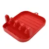 Soporte para Utensilios de Cocina de PP Estante para Tapas de Ollas Fácil de Limpiar Organizador de Espátulas Multiusos Escurridor para Comedor y Cocina Palillos Cucharas Estante para Utensilios
