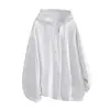 Comercio Exterior Americano Venta Fuerte Algodón 360g Suéter Cardigan con Capucha Chaqueta Primavera y Otoño Holgado Cómodo Parejas