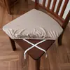 Funda de Silla Temu Impermeable de Seda de Leche Transfronteriza para Hogar, Respaldo de Silla Suave y Cómoda, Elástica, Funda de Silla para Restaurante, Disponible en Stock